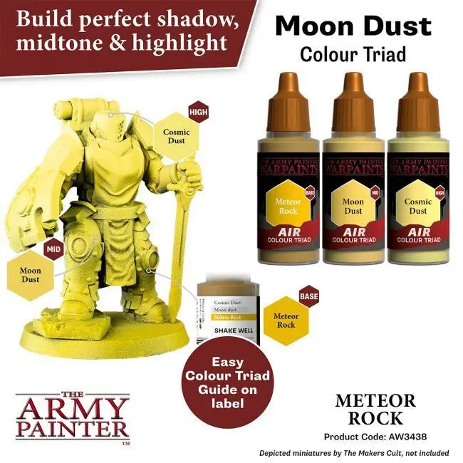 The Army Painter Warpaints Air: Meteor Rock - 18ml Acrylic Paint The Army Painter