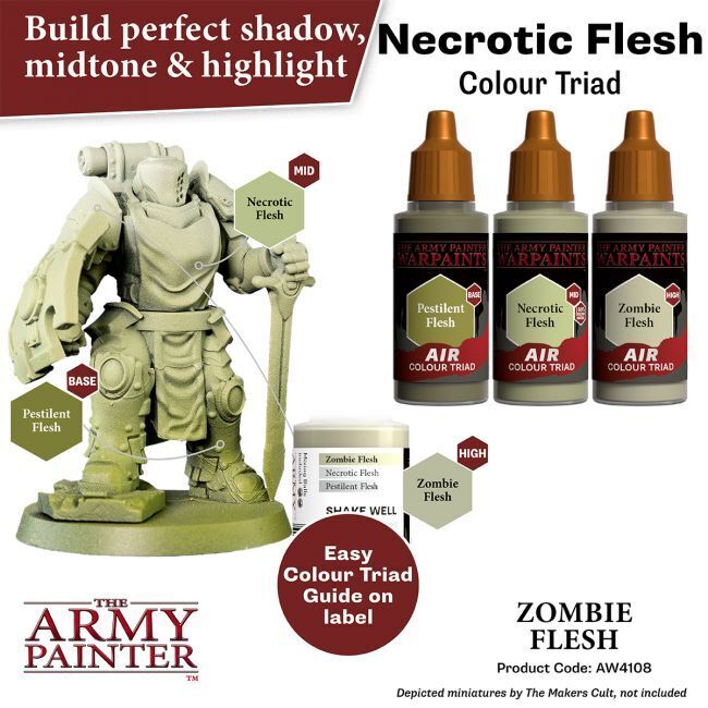 The Army Painter Warpaints Air: Zombie Flesh - 18ml Acrylic Paint