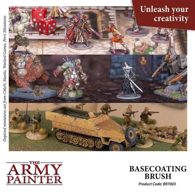 The Army Painter Hobby Brush - Basecoating The Army Painter