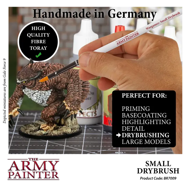 The Army Painter Wargamer Brush - Small Drybrush The Army Painter