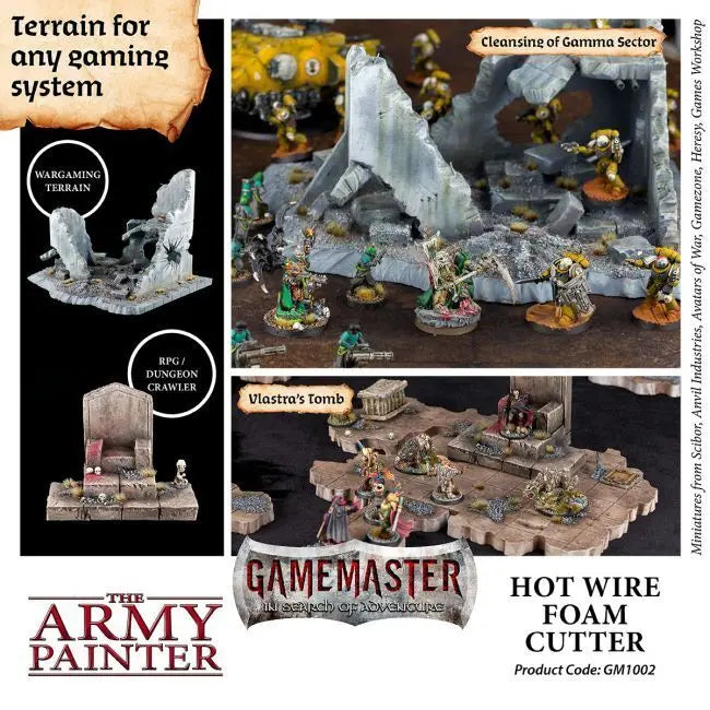 The Army Painter GameMaster: Hot Wire Foam Cutter The Army Painter