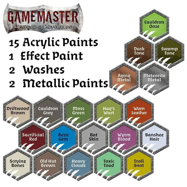 The Army Painter GameMaster: Wilderness Adventures Paint Set The Army Painter