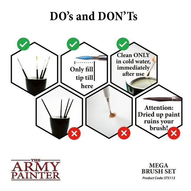 The Army Painter Mega Brush Set (box)