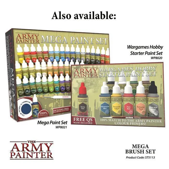 The Army Painter Mega Brush Set (box) The Army Painter