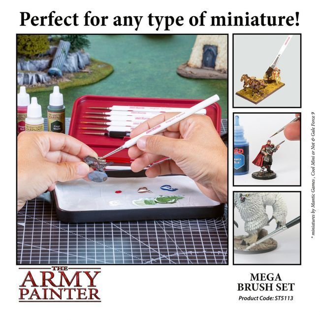 The Army Painter Mega Brush Set (box)