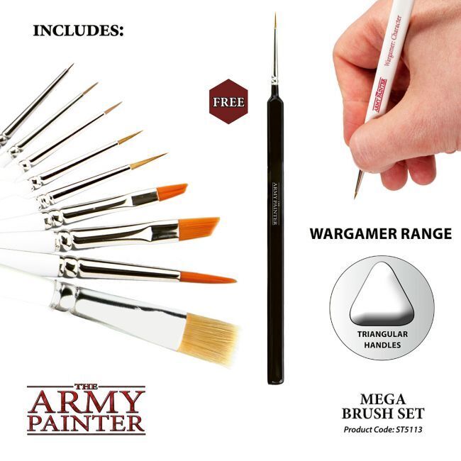The Army Painter Mega Brush Set (box)
