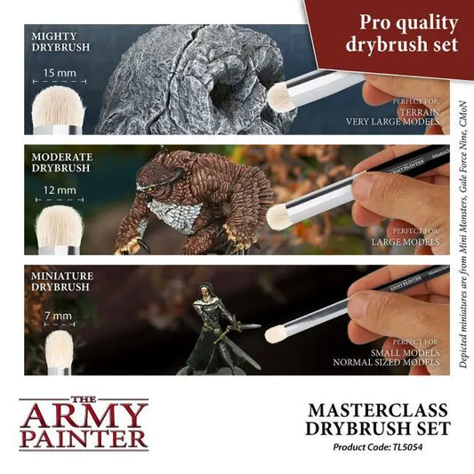 The Army Painter Tools: Masterclass Drybrush Set The Army Painter