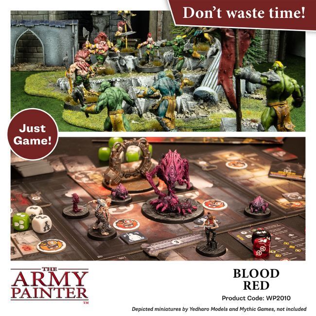 The Army Painter Speedpaint: Blood Red - 18ml Acrylic Paint
