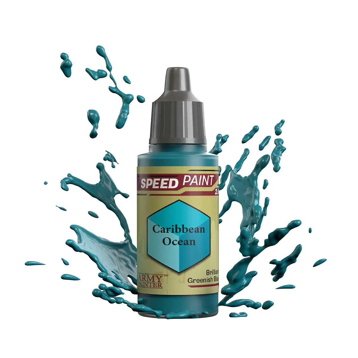 The Army Painter Speedpaint: Caribbean Ocean - 18ml Acrylic Paint The Army Painter
