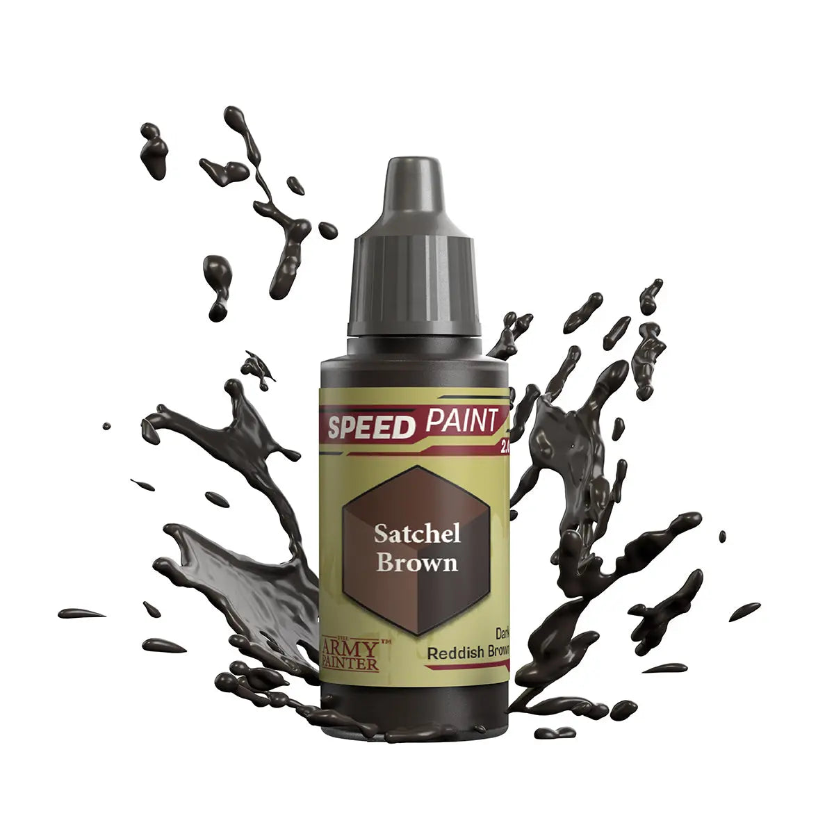 The Army Painter Speedpaint: Satchel Brown - 18ml Acrylic Paint The Army Painter