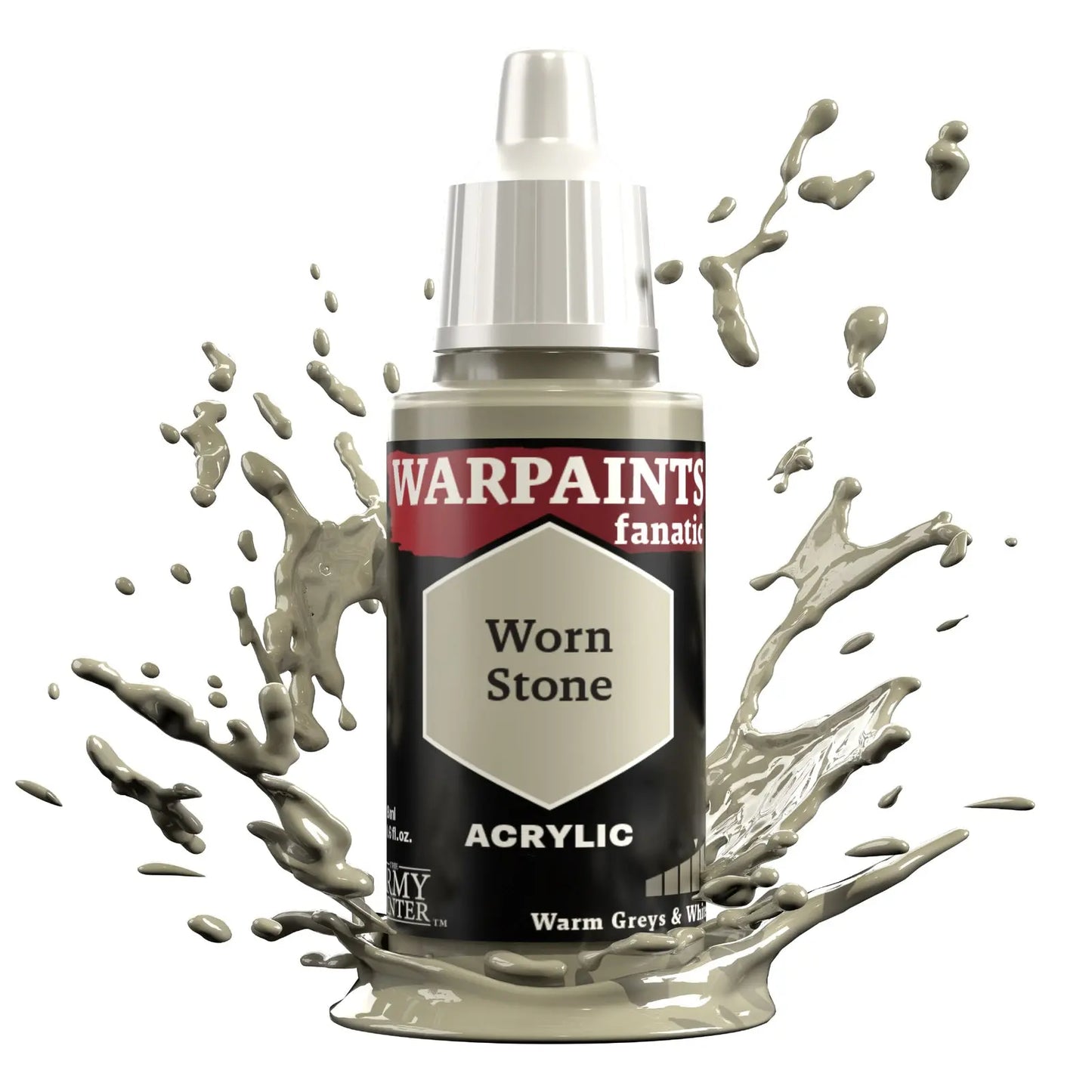 The Army Painter Warpaints Fanatic: Worn Stone - 18ml Acrylic Paint The Army Painter
