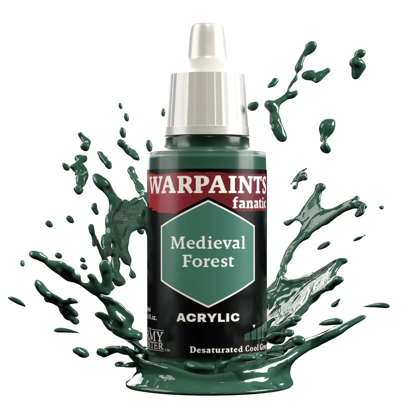 The Army Painter Warpaints Fanatic: Medieval Forest - 18ml Acrylic Paint The Army Painter