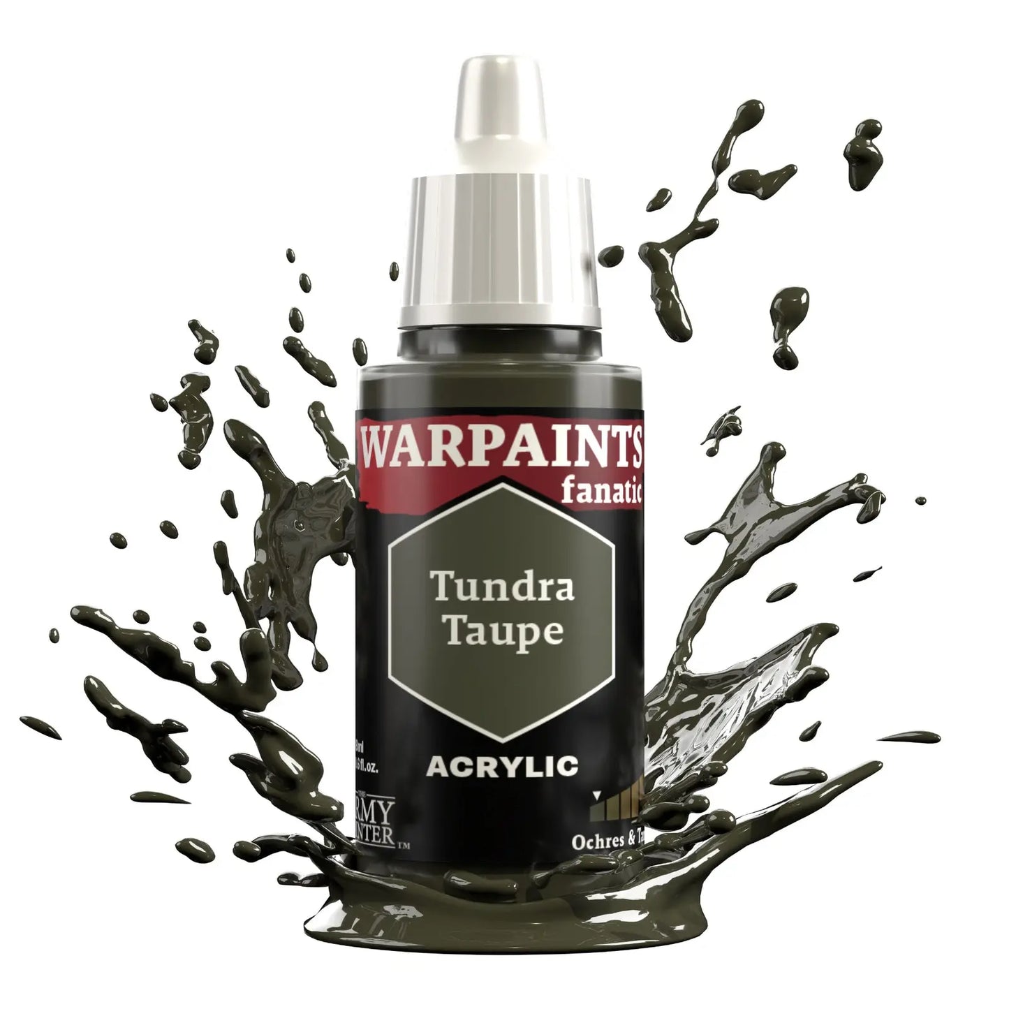 The Army Painter Warpaints Fanatic: Tundra Taupe - 18ml Acrylic Paint The Army Painter