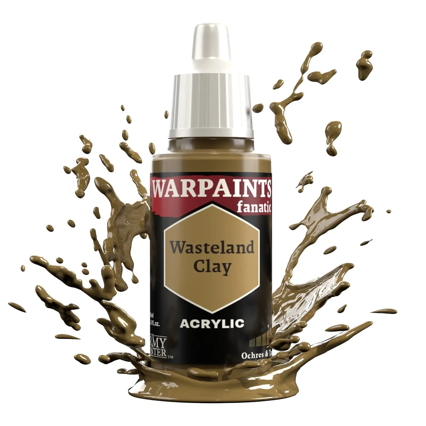 The Army Painter Warpaints Fanatic: Wasteland Clay - 18ml Acrylic Paint The Army Painter