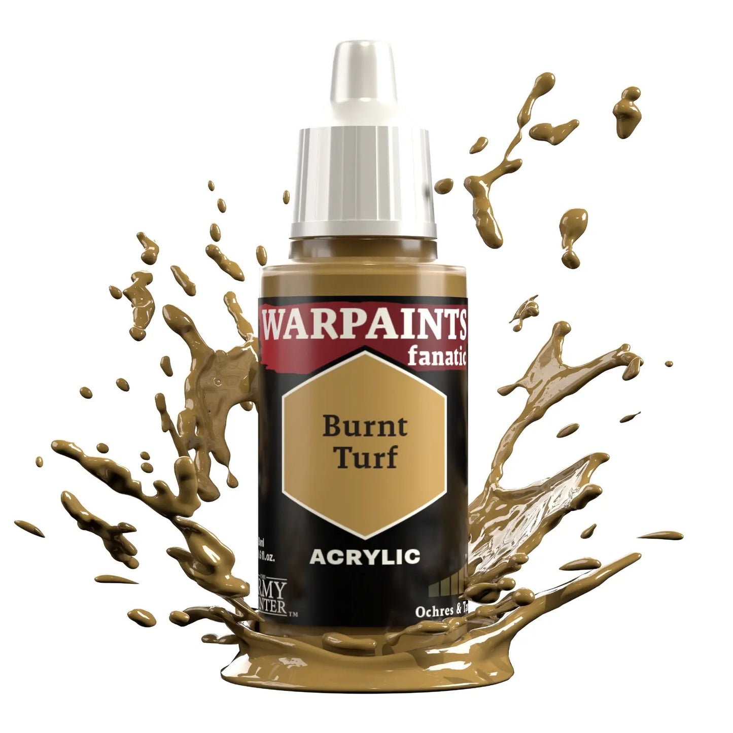 The Army Painter Warpaints Fanatic: Burnt Turf - 18ml Acrylic Paint The Army Painter