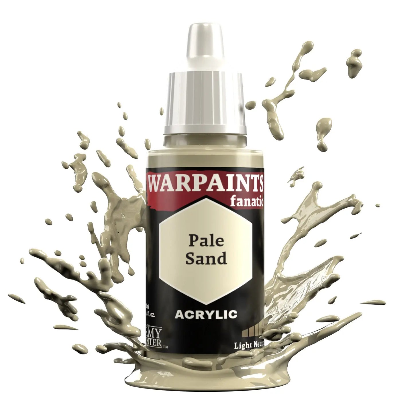 The Army Painter Warpaints Fanatic: Pale Sand - 18ml Acrylic Paint The Army Painter