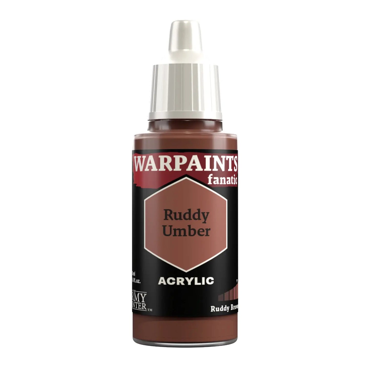 The Army Painter Warpaints Fanatic: Ruddy Umber - 18ml Acrylic Paint The Army Painter