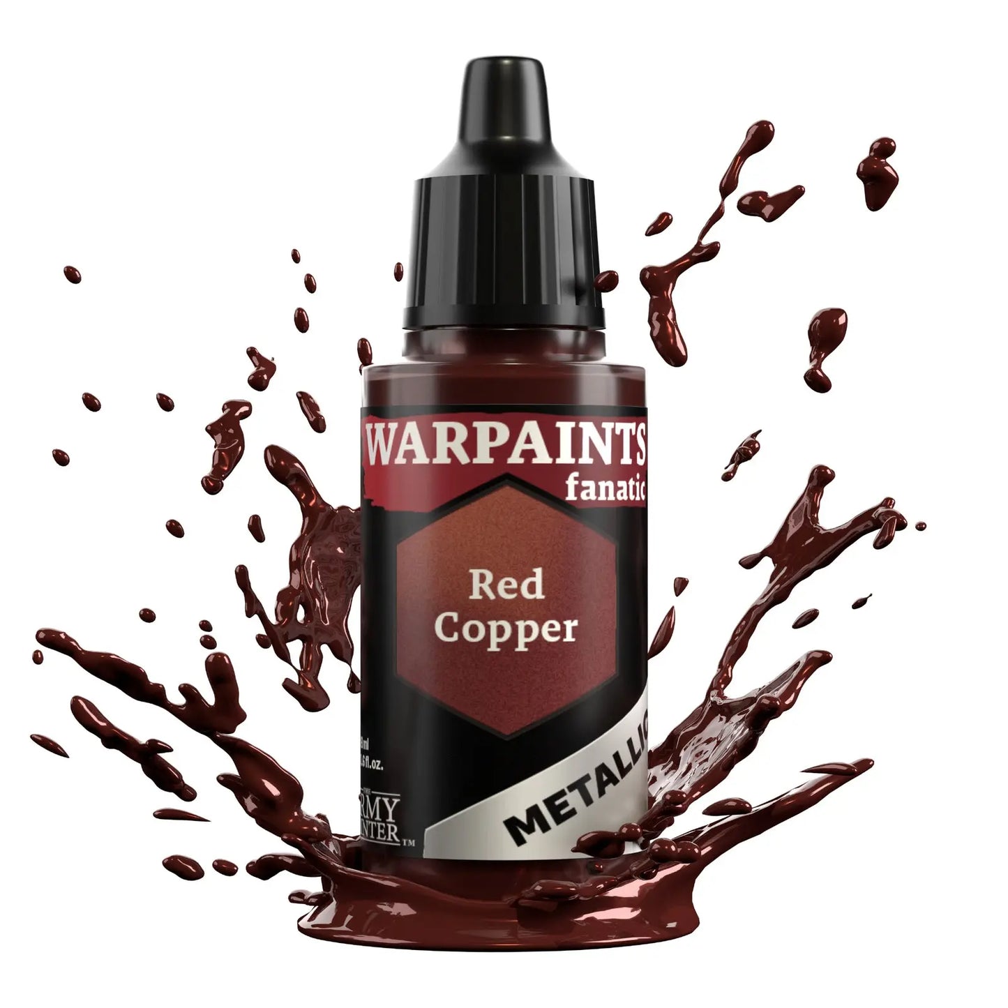 The Army Painter Warpaints Fanatic Metallic: Red Copper - 18ml Acrylic Paint The Army Painter