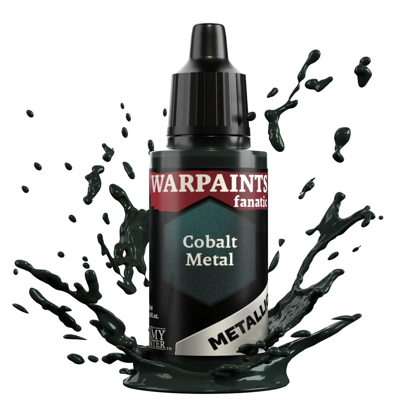 The Army Painter Warpaints Fanatic Metallic: Cobalt Metal - 18ml Acrylic Paint The Army Painter