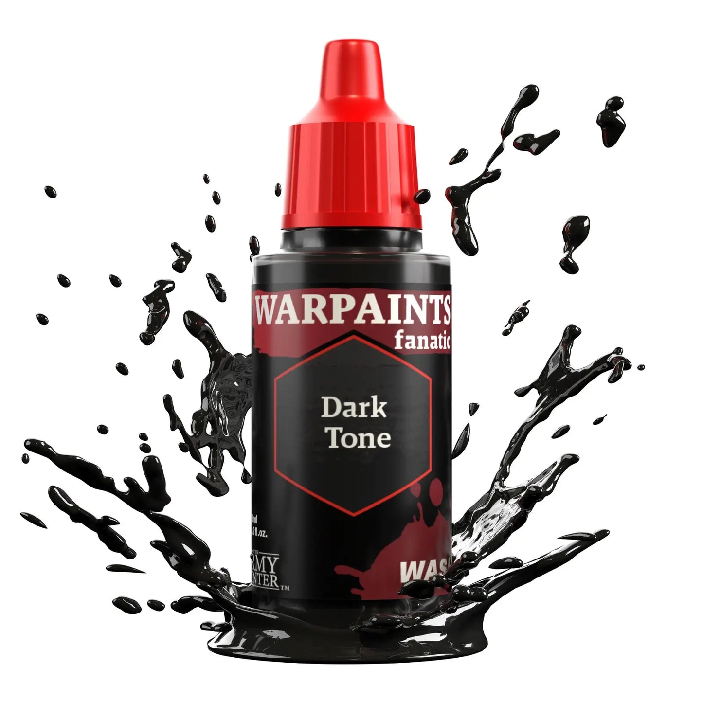 The Army Painter Warpaints Fanatic Wash: Dark Tone - 18ml Acrylic Paint The Army Painter