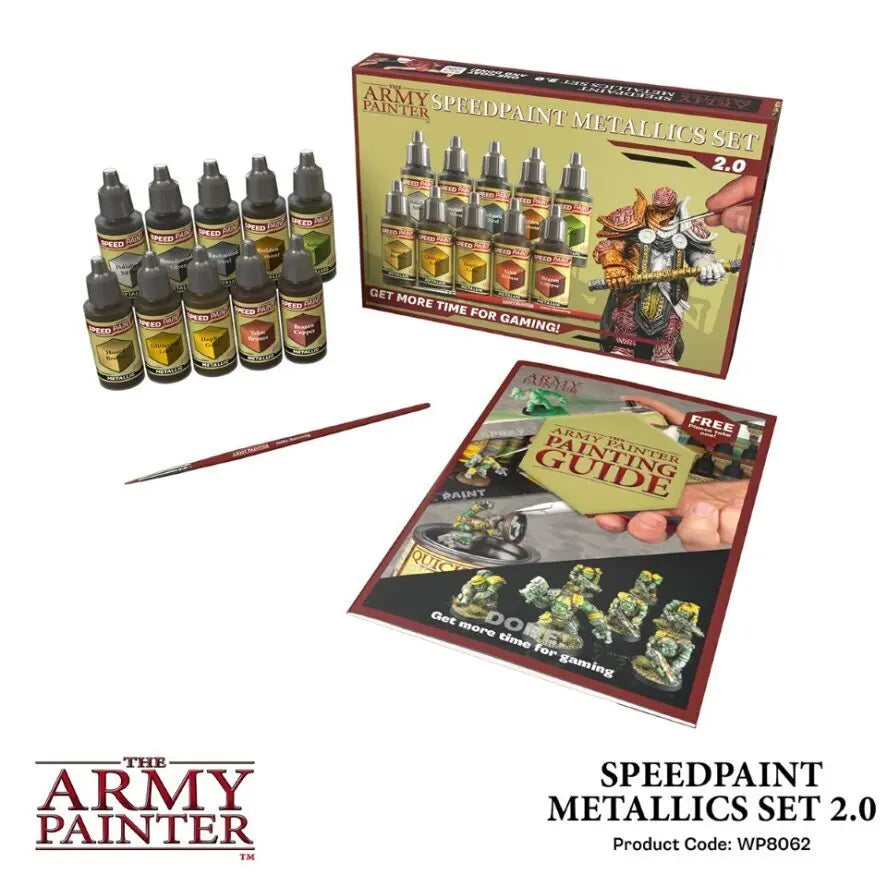 The Army Painter Speedpaint: Metallic Set 2.0 The Army Painter
