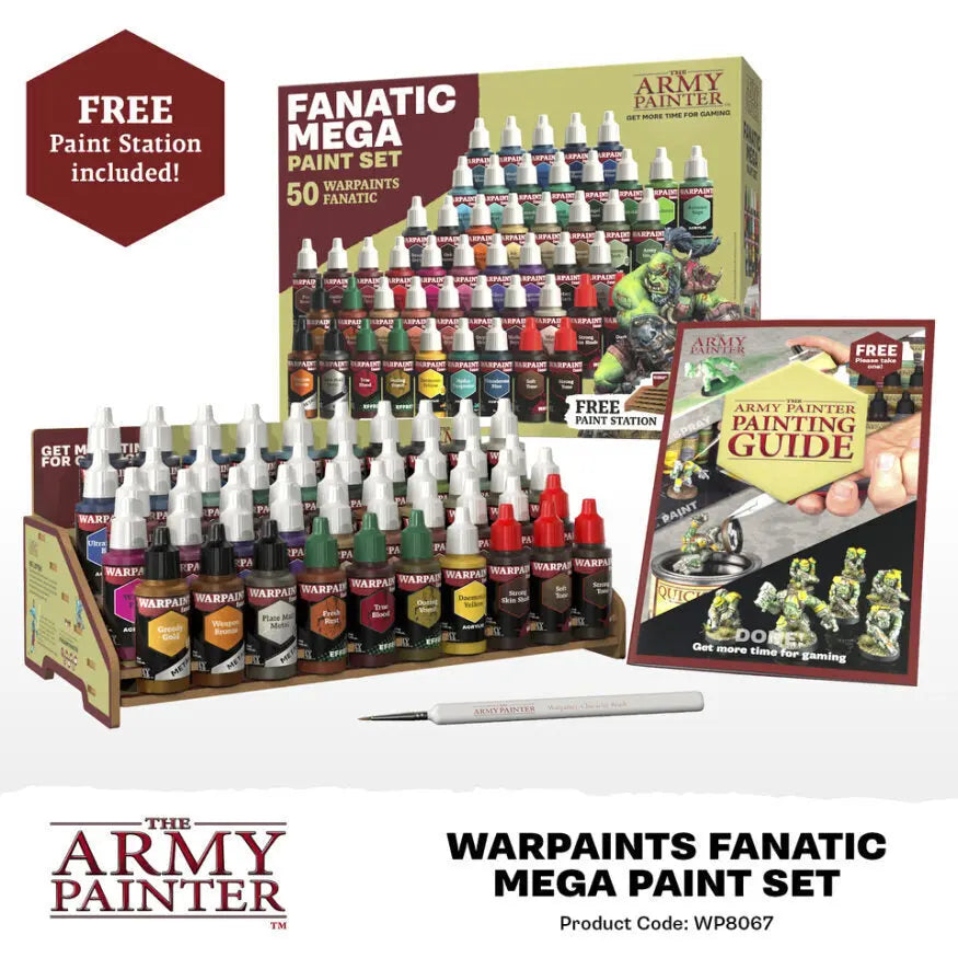 The Army Painter Warpaints Fanatic: Mega Paint Set The Army Painter