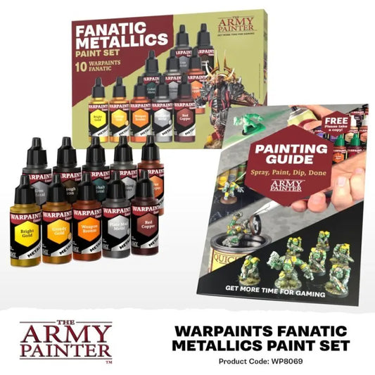 The Army Painter Warpaints Fanatic: Metallics Paint Set The Army Painter