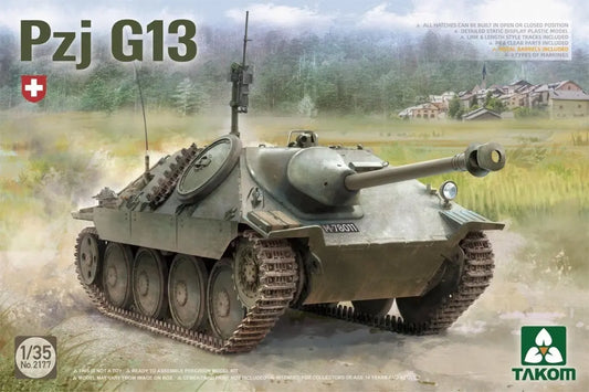 Takom 1/35 Pzj G13 Plastic Model Kit Takom