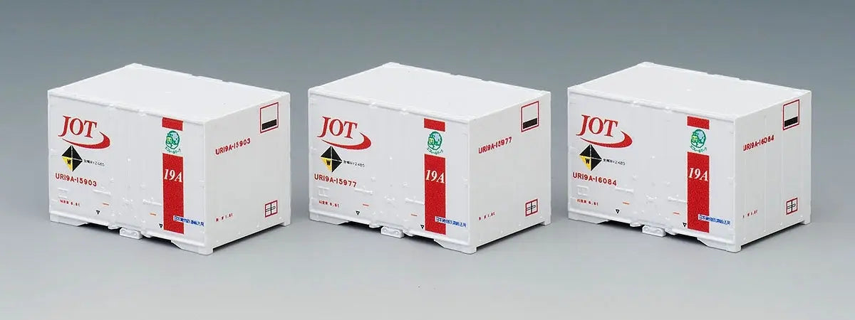 Tomix N UR19A-15000 type container (Nippon Oil Transport, red, 3 pieces) Tomix