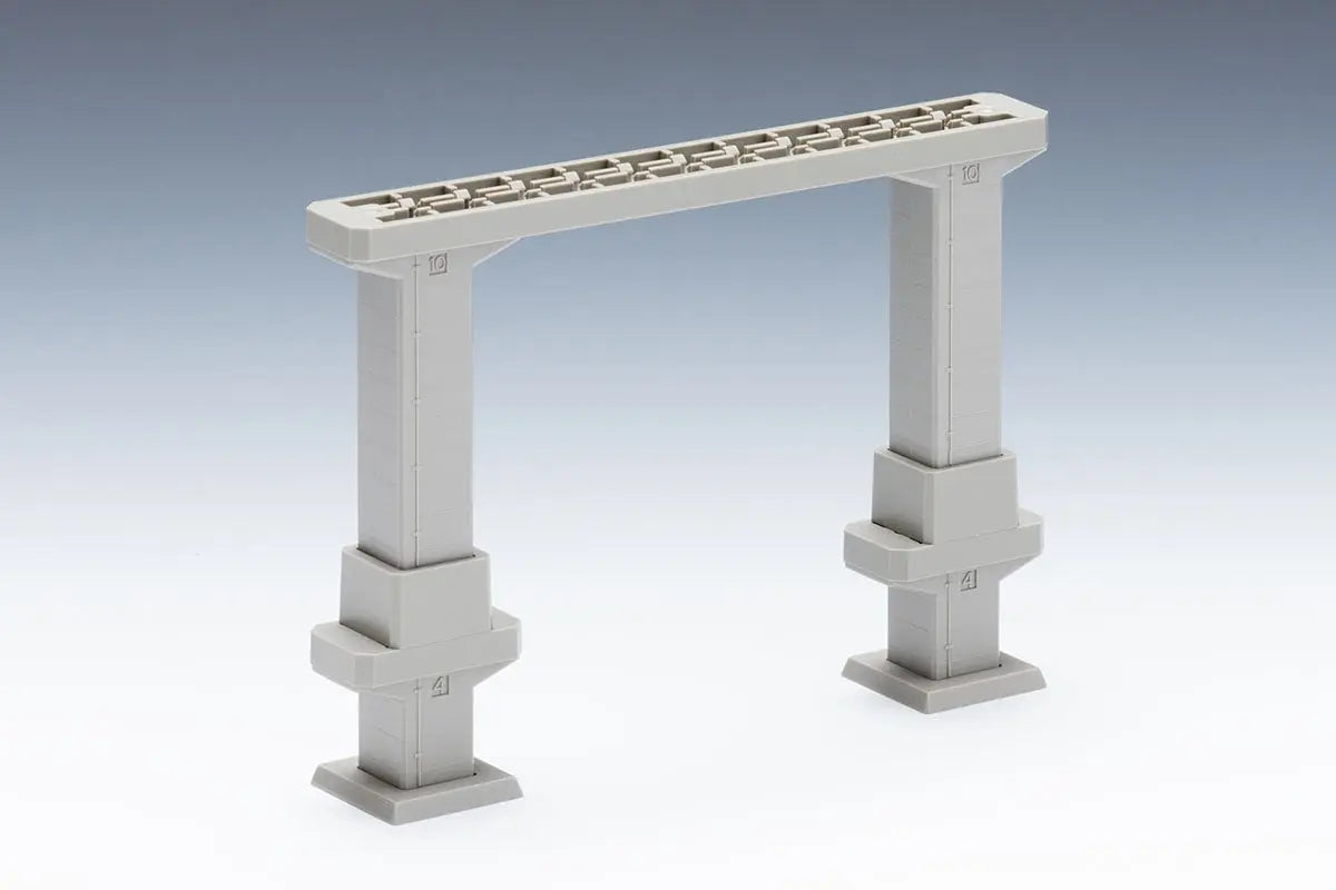 Tomix N Concrete Pier Set 10piers indifferent heights (2)(Japan) Tomix