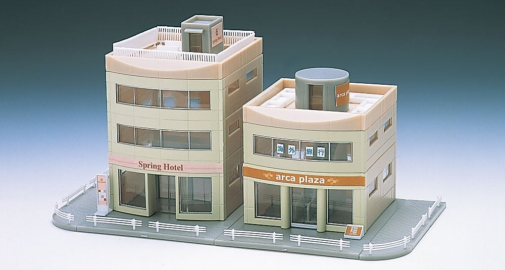 Tomix N Round Building (Beige) Tomix