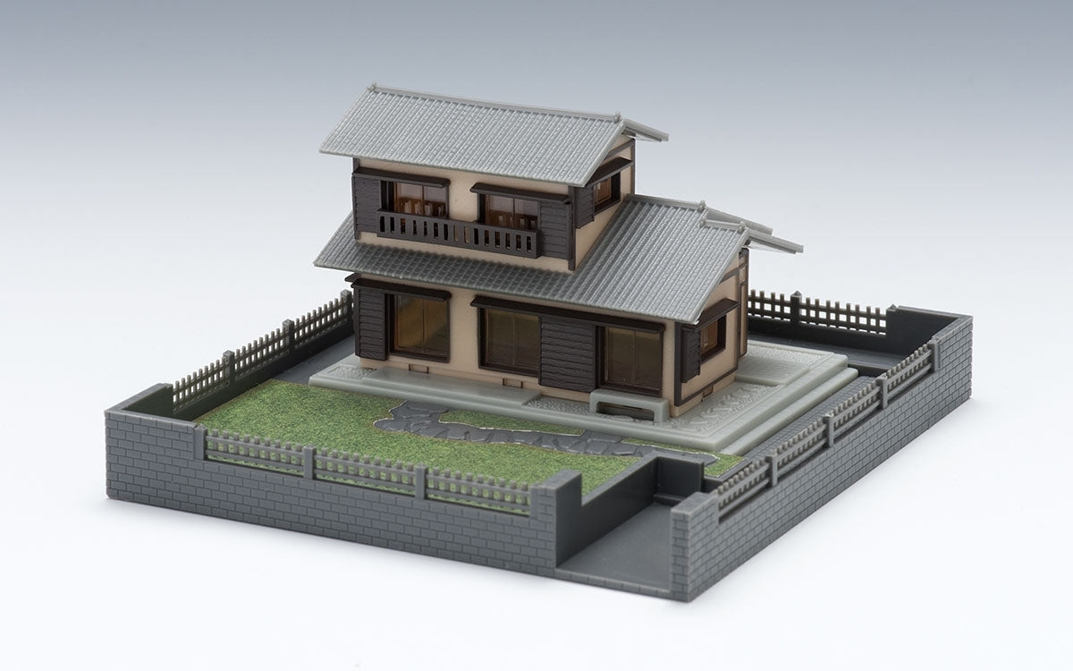 Tomix N Suburban House Grey Tomix