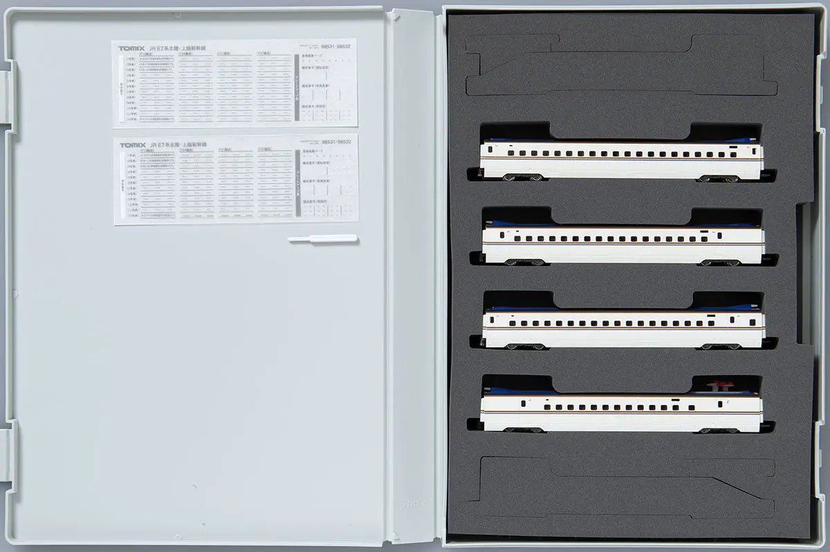 Tomix 98532 JR Series E7 Hokuriku /Joetsu Shinkansen 4 Cars Add-on Set B (N scale) Tomix