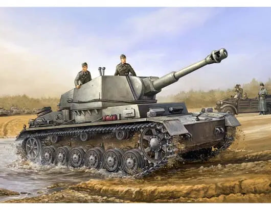 Trumpeter 1/35 German Geschützwagen IVb für 10.5cm leFH 18/1(Sf) (Sd.Kfz 165/1) - Franklin Hobbies Ltd
