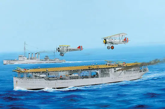 Trumpeter 1/350 USS Langley CV-1 Plastic Model Kit - Franklin Hobbies Ltd