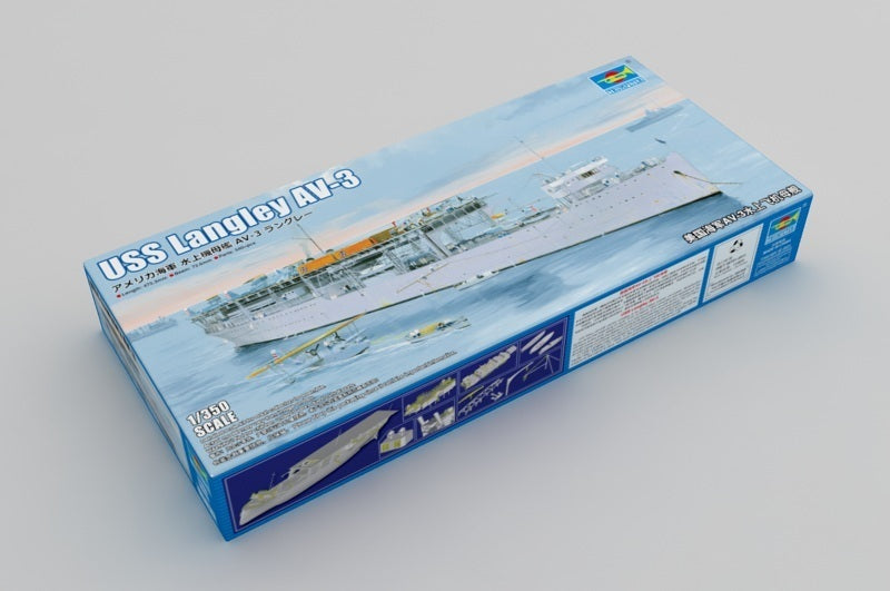 Trumpeter 1/350 USS Langley AV-3 Plastic Model Kit