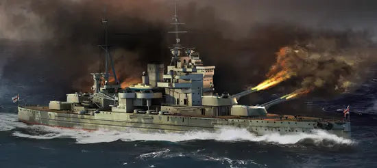 Trumpeter 1/700 HMS Queen Elizabeth 1941 - Franklin Hobbies Ltd