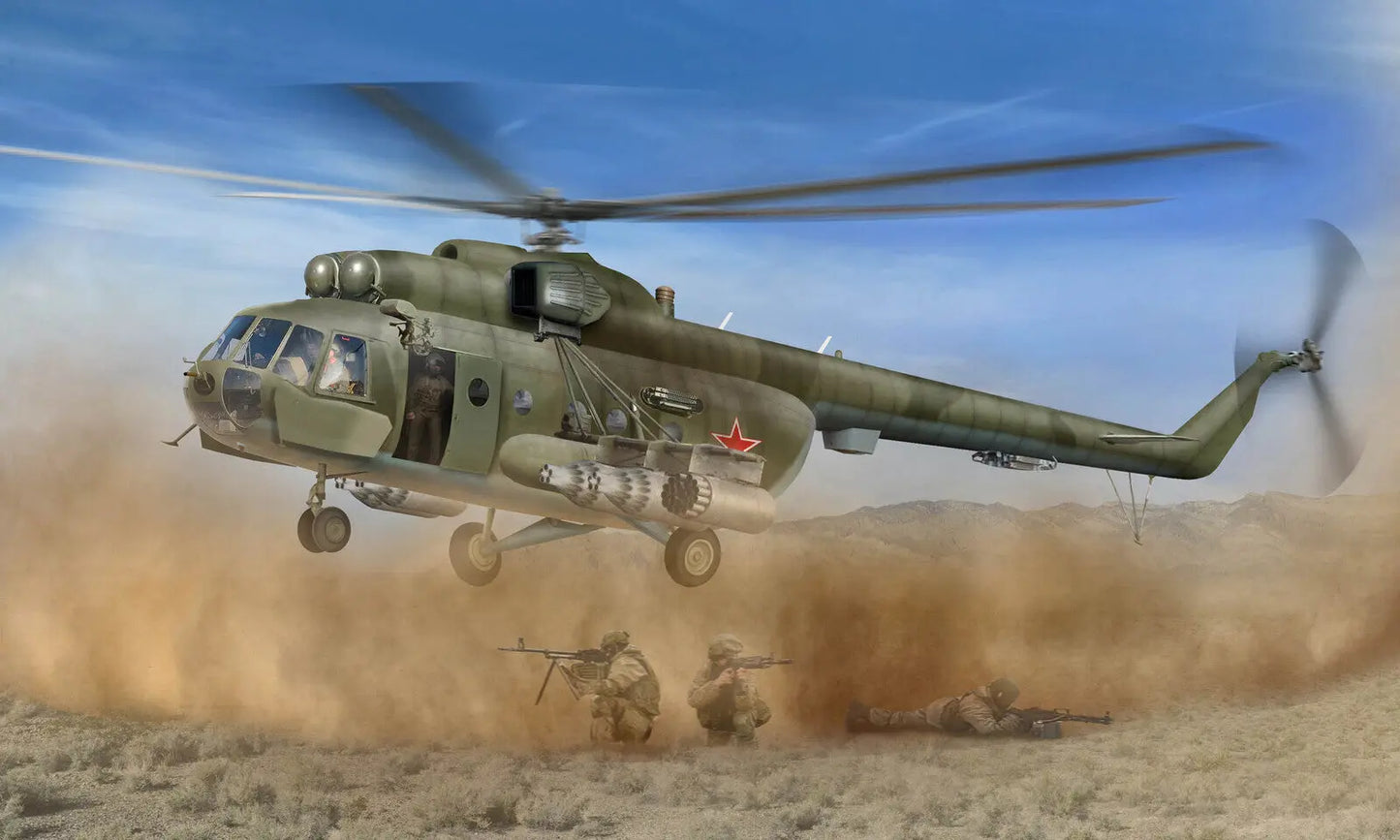 Trumpeter 1/48 Mi-8 Hip Plastic Model Kit - Franklin Hobbies Ltd