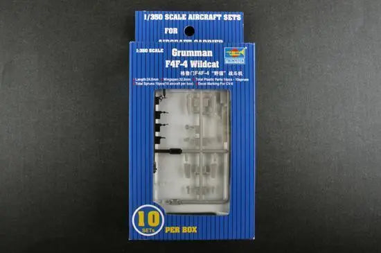 Trumpeter 1/350 F4F4 Wildcat (10pcs./box) - Franklin Hobbies Ltd