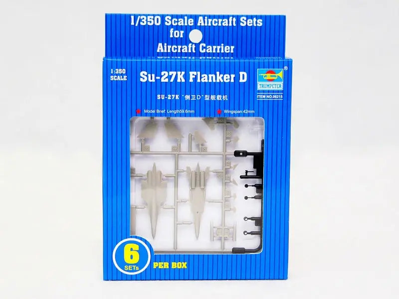 Trumpeter 1/350 Su-27K Flanker D (6pcs. per box) - Franklin Hobbies Ltd