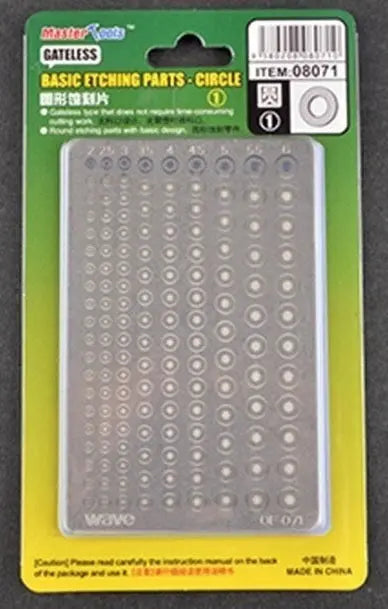 Trumpeter Basic Etching Parts-Circle-1 - Franklin Hobbies Ltd