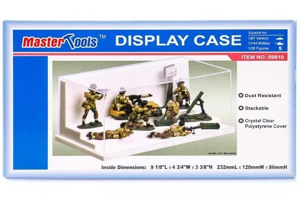 Trumpeter Plastic Display Case 232 x 120 x 86mm - Franklin Hobbies Ltd