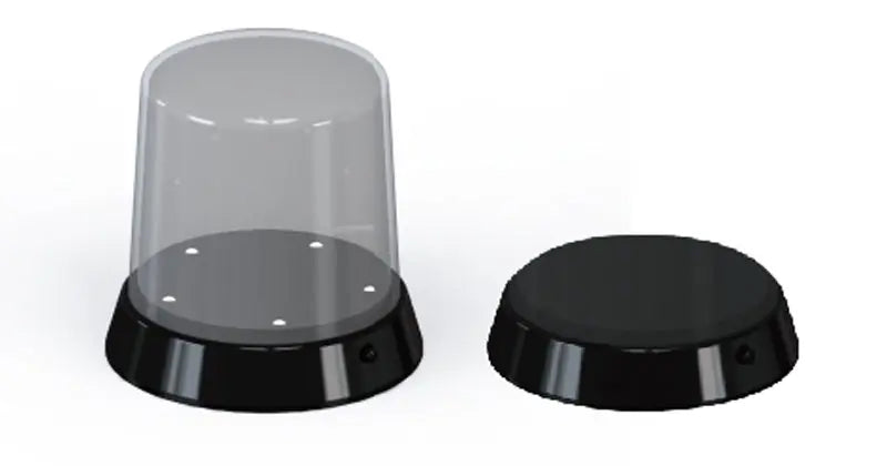 Trumpeter Round top Display case - Led stand 84 x 115mm - Franklin Hobbies Ltd