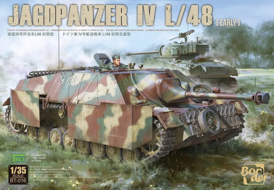 Border Model 1/35 Jagdpanzer IV L/48 (Early) Plastic Model Kit Border Model