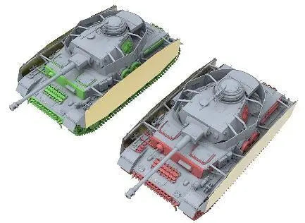 Border Models 1:35 Pz.Kpfw.IV Ausf.H Early/Mid (2in1) Border Model
