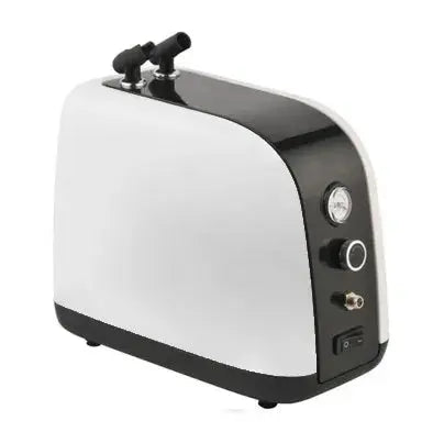 FORMULA AIR BRUSH COMPRESSOR 1/6HP WITH REGULATOR 0.4L TANK WHITE Formula