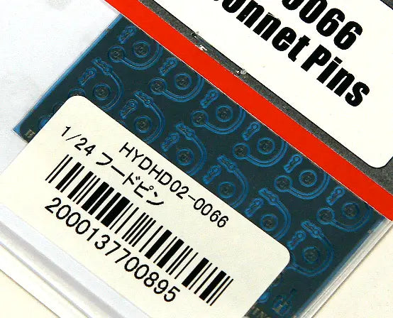 Hobby Design 1:24 Bonnet Pins Hobby Design