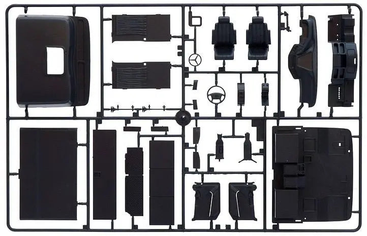 Italeri 1:24 Mercedes Benz Actros MP3 White Liner/Black Liner Italeri