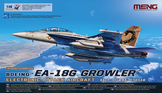 Meng 1:48 Boeing EA-18G Growler Electronic Attack Aircraft