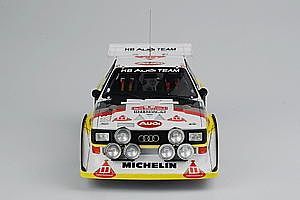 Beemax 1/24 Series Audi Sport Quattro S1 (E2) 1986 Monte Carlo Rally